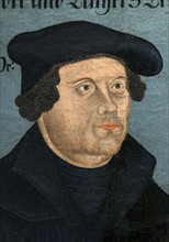 Portrait de Martin Luther (détail)