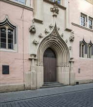 Porte du "Collegium Maius" de l'université d'Erfurt