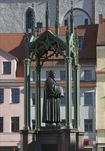 Monument à Martin Luther à Wittemberg