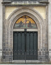 Portail de la Schlosskirche de Wittemberg