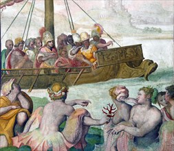 Allori, Ulysse et le chant des Sirènes (détail)