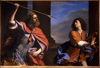 Guercino, Saul against David