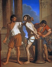 Guercino, The Flagellation of Christ