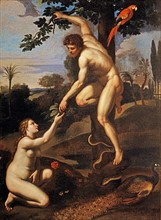 Domenichino, Adam and Eve
