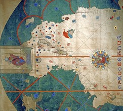 Copy of Juan de La Cosa's map (detail)