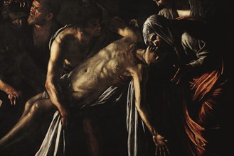 Caravage, La Résurrection de Lazare (détail)