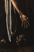 Caravaggio, The Raising of Lazarus (detail)