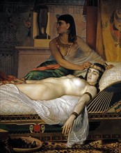 Rixens, Cleopatra's death (detail)