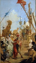 Tiepolo, La Rencontre d'Antoine et Cléopâtre