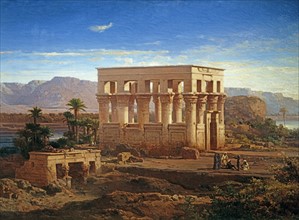 Bernhard Fiedler, Le temple de Philae
