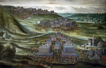 La Bataille de la Montagne Blanche près de Prague, le 8 novembre 1620. Première phase : les armées opposées