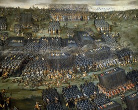 La Bataille de la Montagne Blanche près de Prague, le 8 novembre 1620. Troisième phase