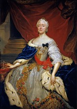 Mengs, Portrait de Marie-Antoinette de Bavière