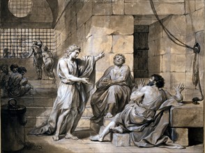 Mengs, Le prophète Joseph en prison