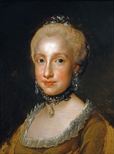 Mengs, Portrait de l'Infante Maria Luisa di Borbone