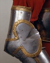 Armure appartenant à un noble Seigneur de Matsch, avec casque bassinet à "bec de passereau"