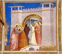Giotto, La Rencontre d'Anne et Joachim à la Porte Dorée