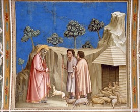 Giotto, Joachim parmi les bergers