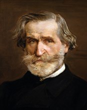 Giovanni Boldini, Portrait de Giuseppe Verdi (détail)