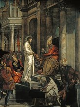 Tintoretto, Le Christ devant Pilate