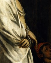 Tintoretto, Le Christ devant Pilate (détail)
