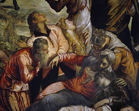 Tintoretto, The Crucifixion (Detail)