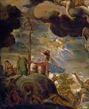 Tintoretto, Miracle of the Bronze Serpent (Detail)