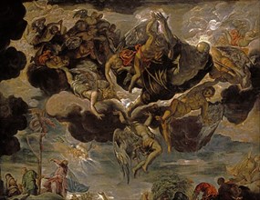 Tintoretto, Miracle of the Bronze Serpent (Detail)