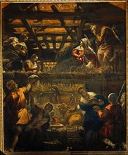 Tintoretto, L'Adoration des bergers