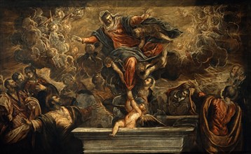 Tintoretto, L'Assomption de la Vierge