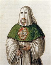 Van Grevenbroeck, Vêtement de la Confrérie du Suffrage du Christ, fondée à l'église de San Giovanni in Oleo à Venise