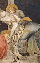 Lorenzetti, La Déposition de Croix (détail)