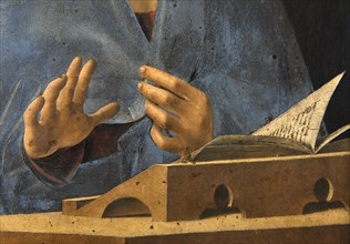 Antonello da Messina, L'Annonciation (détail)