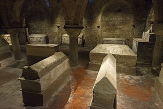 Crypte de la cathédrale Notre-Dame de l'Assomption à Palerme