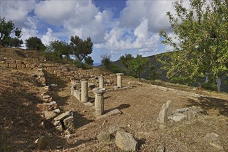 Site archéologique de Halaesa Arconidea (Sicile)