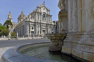 Cathédrale de Sant'Agata à Catane (Sicile)