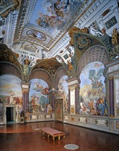 Salle du musée de l'Argenterie du Palais Pitti à Florence