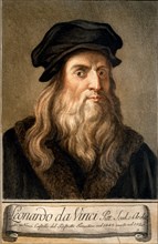 Carlo Lasinio, Portrait de Léonard de Vinci
