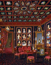Germano Prosdocimi, Salon de conversation de la Villa Lazarovich à Trieste (détail)