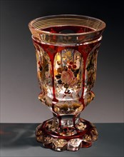 Goblet in Bohemian glass