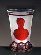 Glass dedicated to the Austrian Emperor Franz Joseph