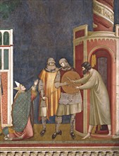 Giotto, La libération de l'hérétique Pierre d'Alife (détail)