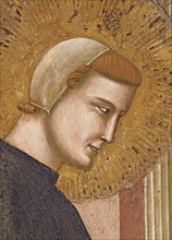 Giotto, Saint François reçoit les honneurs d'un homme d'Assise (détail)