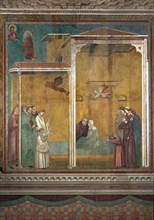 Giotto, Le miracle de la femme ressuscitée
