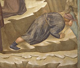 Giotto, Le miracle de la source (détail)