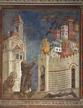 Giotto, Saint François chasse les démons d'Arezzo