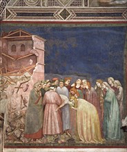Giotto, La mort du garçon de Suessa