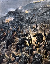 Pendant la Guerre russo-japonaise, les Japonais attaquent Port-Arthur le 8 février 1904
