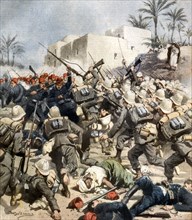 Guerre italo-turque. Les troupes italiennes conquièrent Benghazi en Libye (1911)