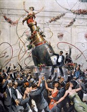 Les Américains fêtent la fin de la prohibition (1933)